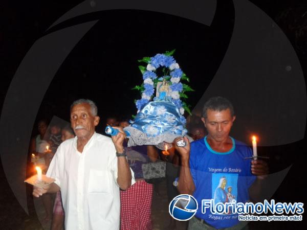 Procissão encerra festejo de Nossa Senhora do Rosário em Floriano.(Imagem:FlorianoNews)