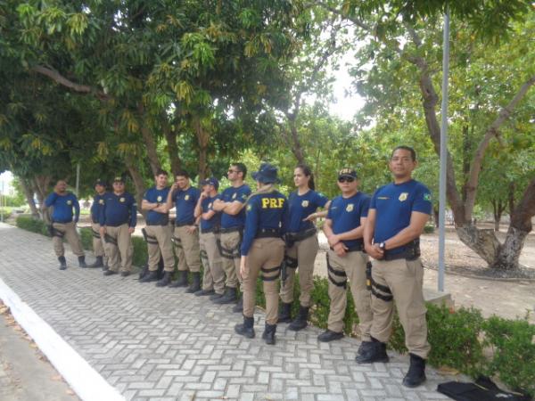 PRF de Floriano promove curso de atualização das atividades policiais.(Imagem:FlorianoNews)