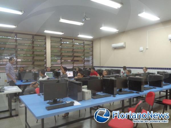 Policiais participaram de curso sobre o uso de geotecnologias no campo de Segurança Pública em Floriano.(Imagem:FlorianoNews)