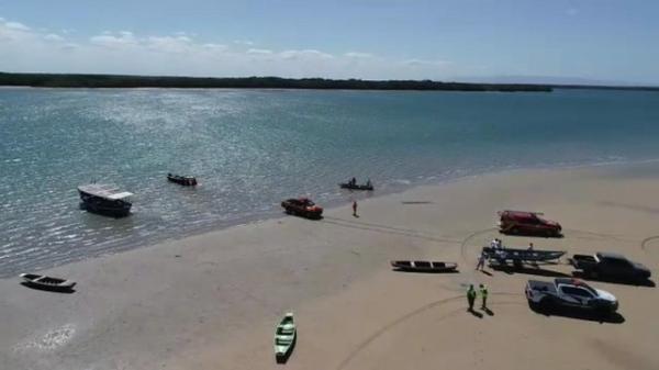 Semar faz buscas em praias do litoral piauiense por manchas de óleo.(Imagem:Divulgação/Semar)