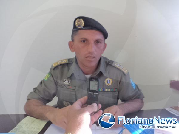 Major Inaldo Barros(Imagem:FlorianoNews)