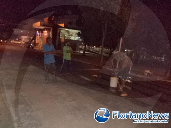 DETRAN intensifica operação de revitalização das faixas de pedestres com foco na segurança.(Imagem:FlorianoNews)