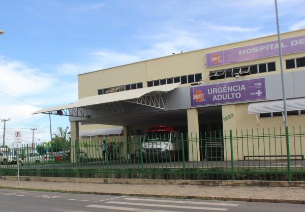 Hospital de Urgência de Teresina (HUT).(Imagem:José Marcelo/ G1 PI)