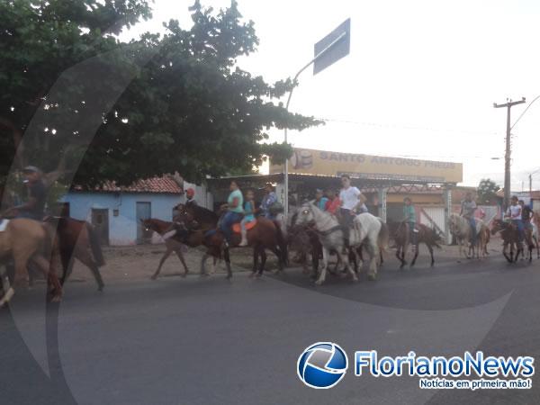 Realizada tradicional Cavalgada do Vaqueiro em Floriano.(Imagem:FlorianoNews)