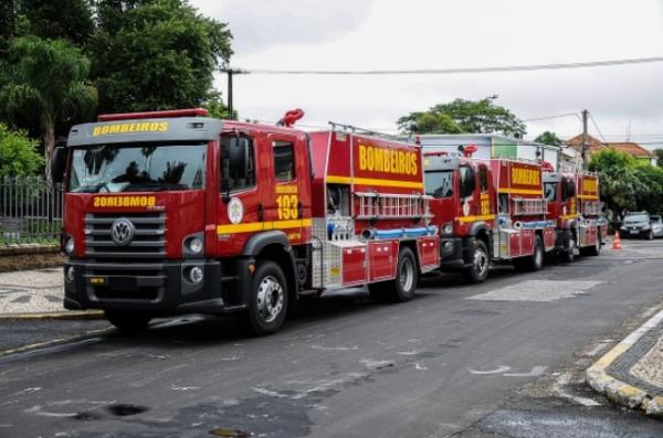 Carros para o Corpo de Bombeiros de Teresina, Floriano e Picos.(Imagem:Marcelo Cardoso)