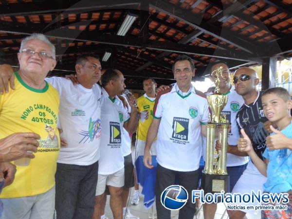 Ferroviário venceu Barão de Grajaú na final do campeonato Os Quarentões.(Imagem:FlorianoNews)