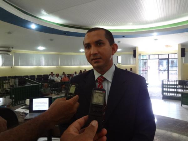 Marcony Alisson, Superintendente Municipal de Trânsito.(Imagem:FlorianoNewS)