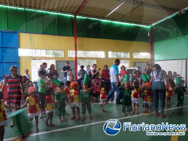 EPP realiza comemoração pelo Dia do Livro Infantil e Páscoa com os alunos.(Imagem:FlorianoNews)