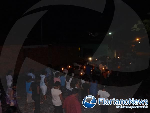 Procissão encerrou os festejos de Nossa Senhora de Fátima em Floriano.(Imagem:FlorianoNews)