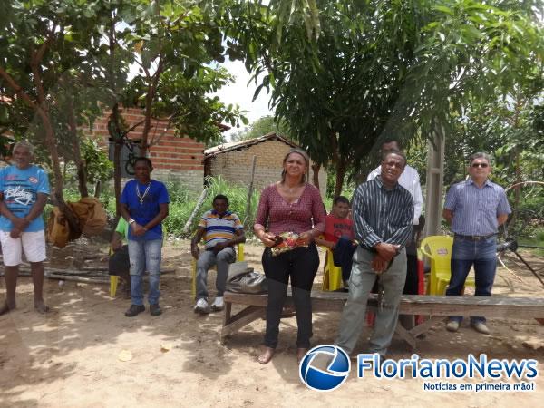 Fiéis participam de encerramento do Festejo de São José na localidade Pequi.(Imagem:FlorianoNews)