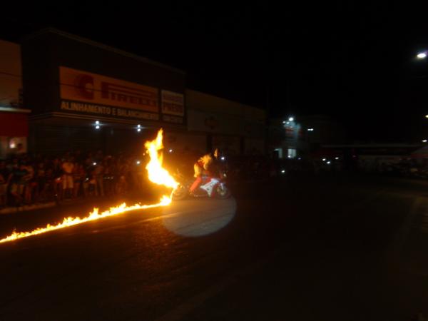 Cajueiro Motos promoveu Show de manobras com a Equipe Força e Acão em Floriano.(Imagem:FlorianoNews)