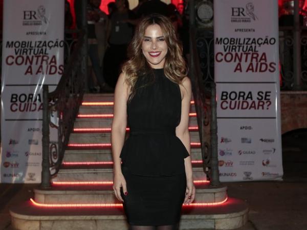 Wanessa Camargo em evento em São Paulo.(Imagem:Rafael Cusato/ EGO)