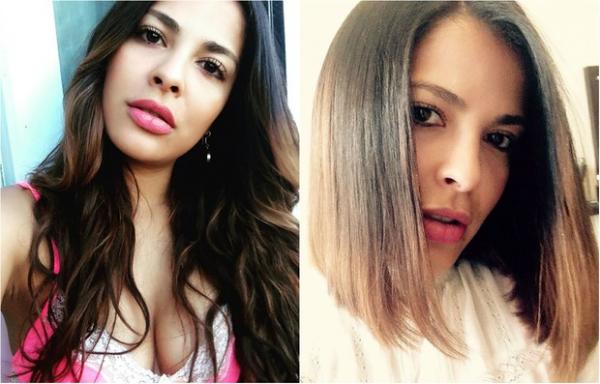 Antes e depois: a ex-BBB Gyselle Soares radicaliza corte de cabelo e compartilha novo visual na web.(Imagem:Instagram)