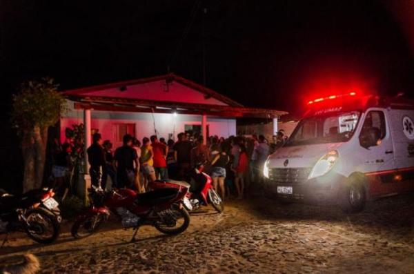 Homem é morto com sete tiros na frente da esposa no Piauí.(Imagem:Divulgação/PM)