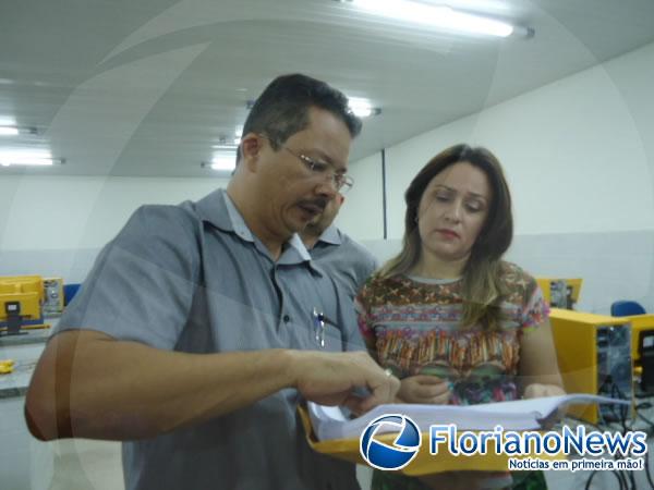 Rejane Dias visita instalações do Centro de Educação Profissionalizante de Floriano.(Imagem:FlorianoNews)