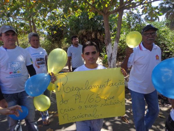 Agentes de Saúde de Barão de Grajaú. (Imagem:FlorianoNews)