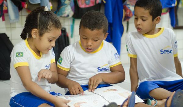 Inscrições abertas para educação infantil no Sesc.(Imagem:Divulgação)