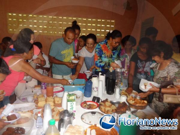 Alvorada festiva marca início dos festejos de Nossa Senhora das Mercês em Floriano.(Imagem:FlorianoNews)