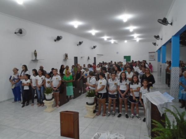 Procissão e missa abrem festejos de Nossa Senhora da Conceição no bairro Irapuá I.(Imagem:FlorianoNews)