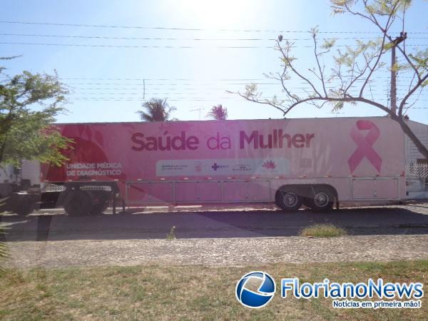 Carreta Rosa(Imagem:FlorianoNews)