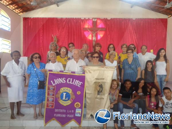 Lions Clube de Floriano promoveu missa em homenagem ao Dia das Mães.(Imagem:FlorianoNews)