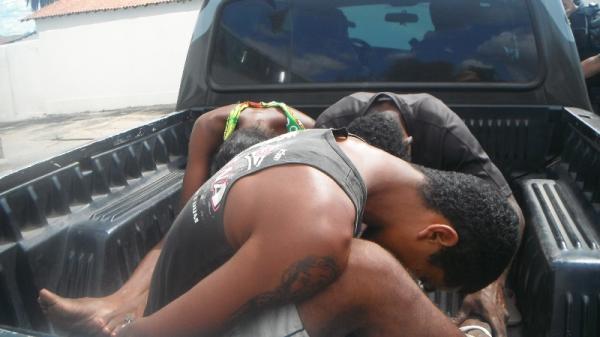 Polícia Militar prende três acusados de furtos em Floriano.(Imagem:FlorianoNews)
