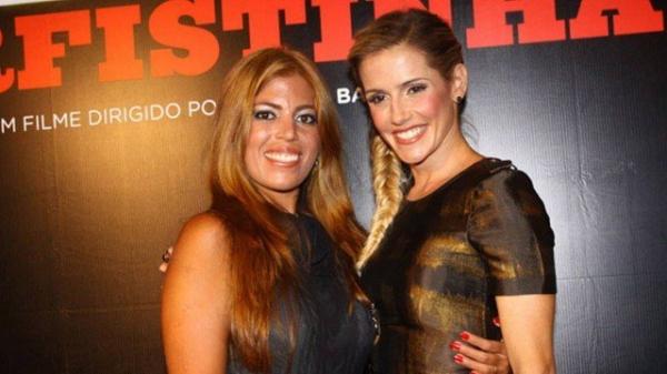 Raquel Pacheco e Deborah Secco na pré-estreia de 