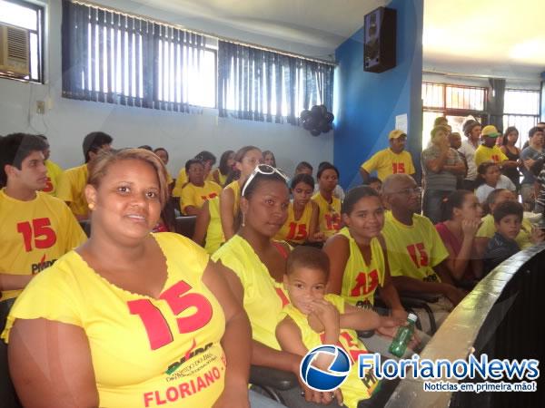 Realizado encontro do PMDB em Floriano. (Imagem:FlorianoNews)