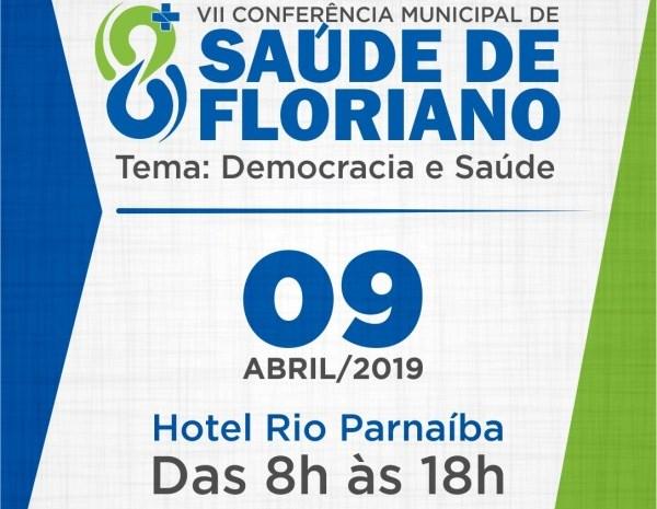 VII Conferência Municipal de Saúde de Floriano acontecerá nesta terça (9).(Imagem:Divulgação)