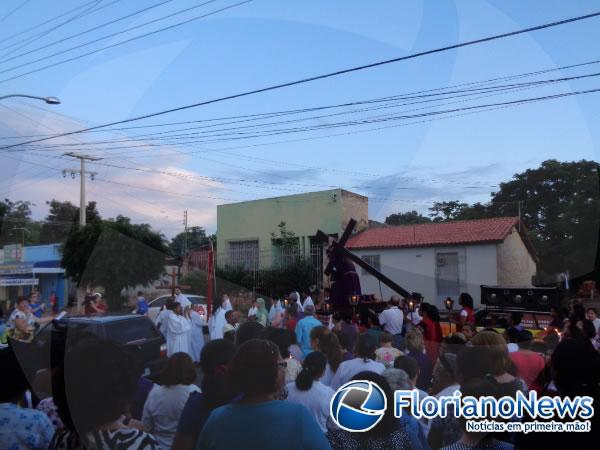 Procissão dos Passos marca a abertura da Semana Santa em Floriano. (Imagem:FlorianoNews)