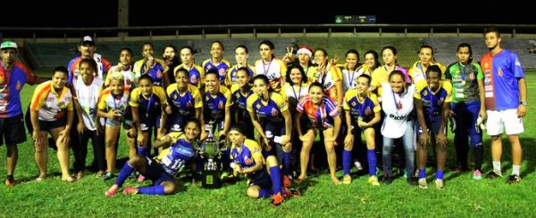 Abelhas Rainhas campeãs da Copa Piauí Feminino.(Imagem:Josiel Martins )