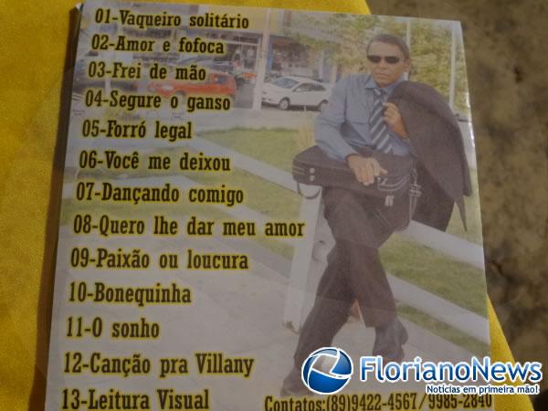 Cantor florianense Matias Lima realizou o lançamento do CD vol. 2 (Imagem:FlorianoNews)