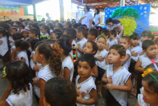 Atividades alusivas à Semana da Pátria iniciaram na Escola Pequeno Príncipe.(Imagem:EPP)