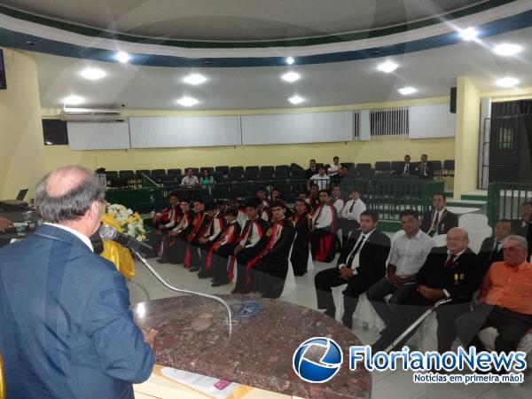 Dia do DeMolay foi comemorado na Câmara Municipal de Floriano.(Imagem:FlorianoNews)