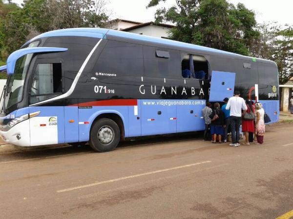 Bando rende motorista e faz arrastão em ônibus da Guanabara entre CE e PI.(Imagem:Divulgação)