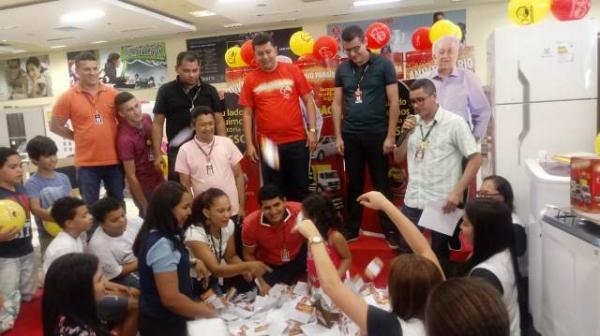 Armazém Paraíba realiza último sorteio da campanha de aniversário em Floriano.(Imagem:FlorianoNews)