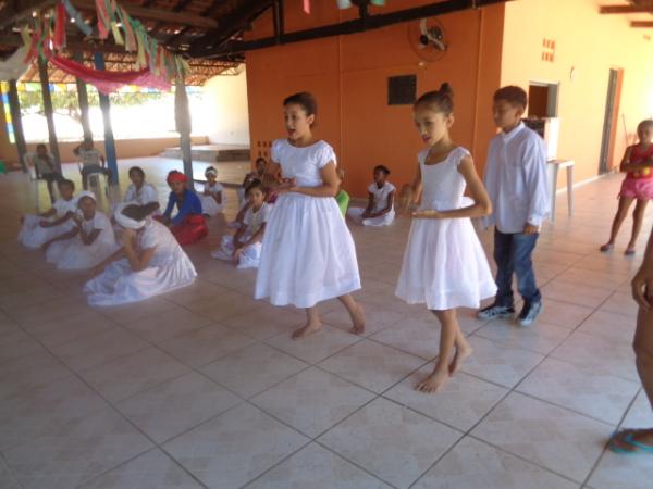 Escolas da zona rural desenvolvem projeto sobre a cultura dos ensinamentos religiosos.(Imagem:FlorianoNews)