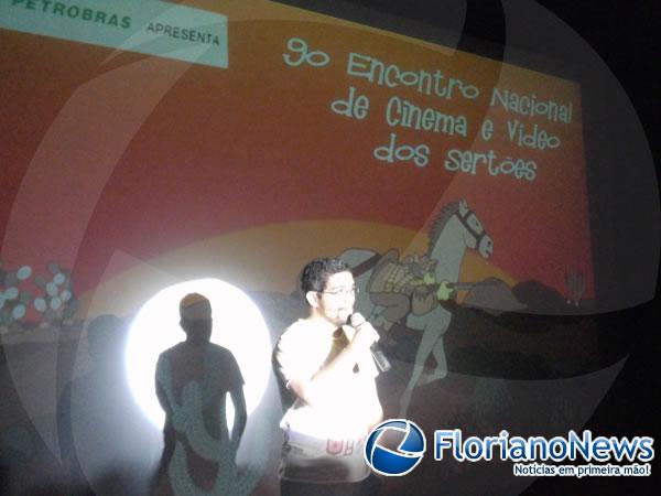 Realizada abertura do 9º Encontro Nacional de Cinema e Vídeo dos Sertões em Floriano.(Imagem:FlorianoNews)