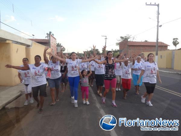  Caminhada da terceira idade é realizada em Barão de Grajaú.(Imagem:FlorianoNews)