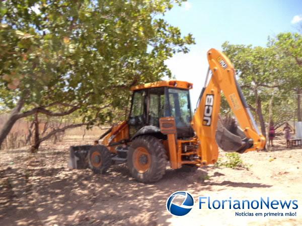 Reintegração de posse em terreno na zona rural gera confusão.(Imagem:FlorianoNews)