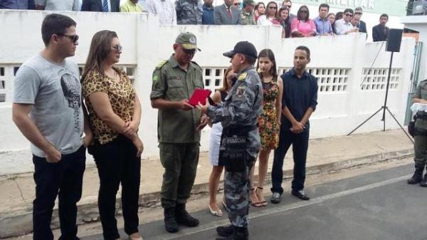 Polícia Militar realiza solenidade de passagem de comando em Floriano.(Imagem:3º BPM)