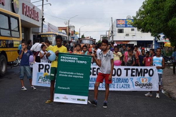 Prefeitura de Floriano lança Programa Segundo Tempo(Imagem:Secom)