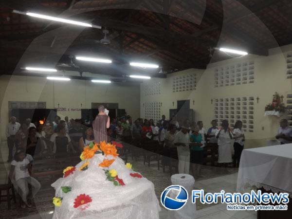 Procissão encerrou festejos de São João Batista no bairro Taboca(Imagem:FlorianoNews)