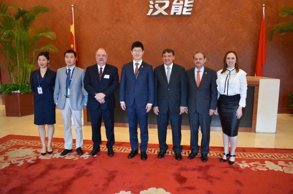 Encontro com diretores da China PPP Center.(Imagem:Divulgação)