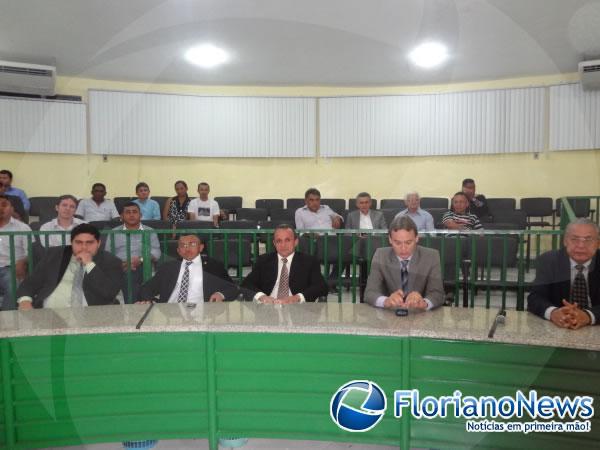 Vereadores dão início às sessões de 2014 da Câmara Municipal de Floriano.(Imagem:FlorianoNews)