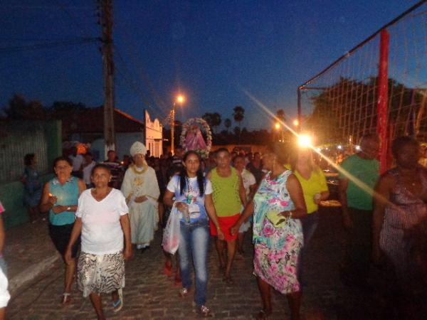 Procissão encerrou festejos à padroeira Nossa Senhora de Nazaré.(Imagem:FlorianoNews)