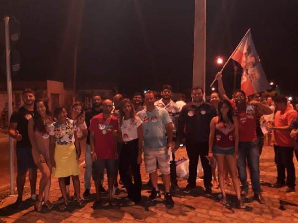 Caravana em prol de Haddad e Manuela realiza ato em Floriano.(Imagem:FlorianoNews)