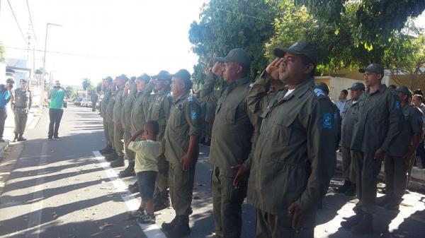 3º BPM de Floriano realiza Formatura Militar alusiva ao aniversário de 181 anos da PMPI.(Imagem:3º BPM)