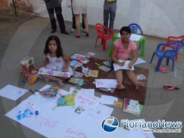 Rotary e Casa da Amizade realizam atividade recreativa para crianças de Floriano.(Imagem:FlorianoNews)