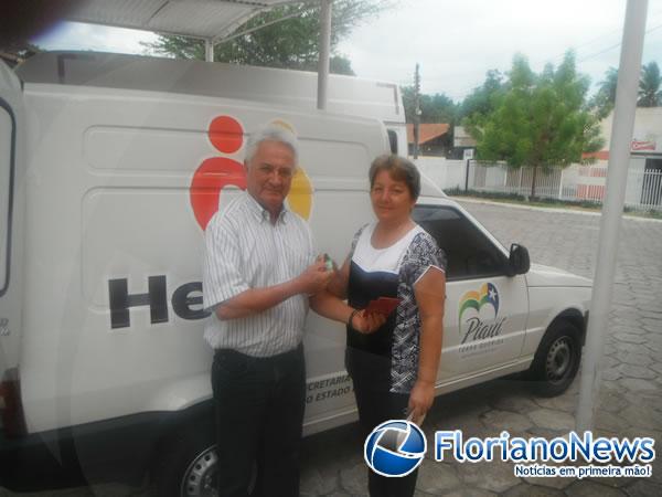 Hemocentro Regional de Floriano recebe novo veículo.(Imagem:FlorianoNews)